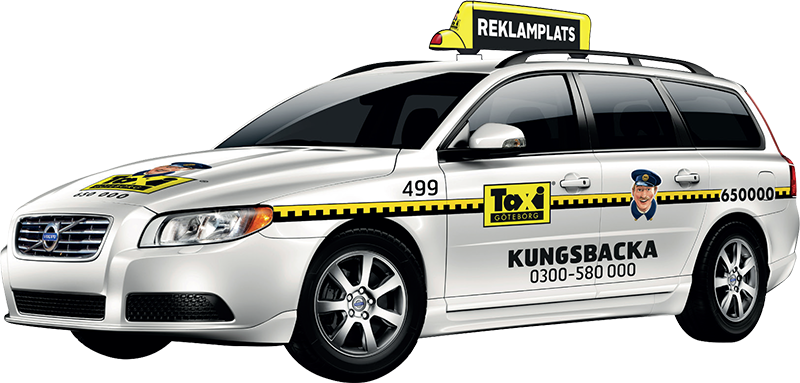 Taxibil hos Taxi Kunsgsbacka